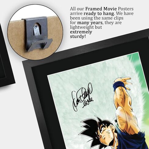 HWC Trading Dragonball Z Sean Schemmel 16 x 12 inch Framed Gifts Printed Signed Autograph Picture for TV Memorabilia Fans - 16" x 12" Framed in Saudi Arabia