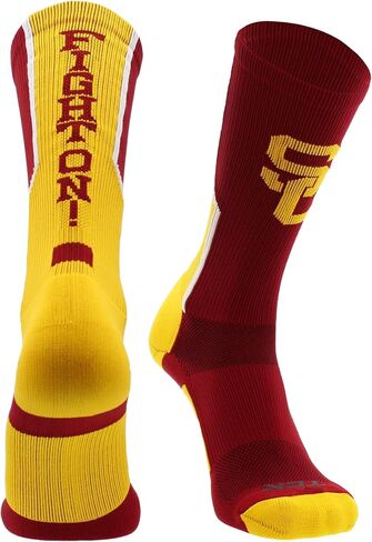 TCK USC Trojans Socks Perimeter Crew in Saudi Arabia