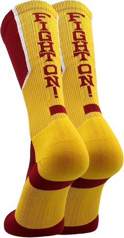 TCK USC Trojans Socks Perimeter Crew in Saudi Arabia