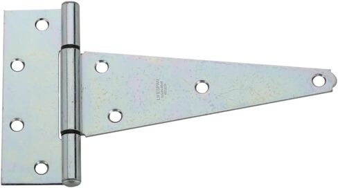 National Hardware N129-239 V286 Extra Heavy T Hinges in Zinc plated, 2 pack,8 Inch in Saudi Arabia