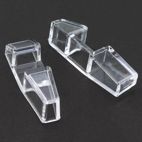 20PCS Acrylic Easels Display Stand Clear Plate Stand Holder for Display Pictures Photo and Artworks in Saudi Arabia