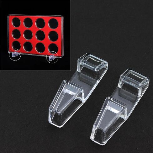 20PCS Acrylic Easels Display Stand Clear Plate Stand Holder for Display Pictures Photo and Artworks in Saudi Arabia