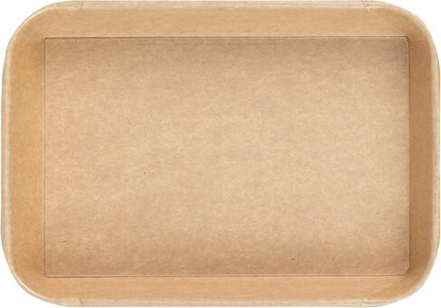 Restaurantware-Matsuri Vision 6.6 x 4.6 x 1.9 Inch Sushi Trays, 50 Greaseproof Sushi Packaging Boxes - Lids Sold Separately, Disposable, Kraft Paper Sushi Containers, For Appetizers Or Desserts in Saudi Arabia
