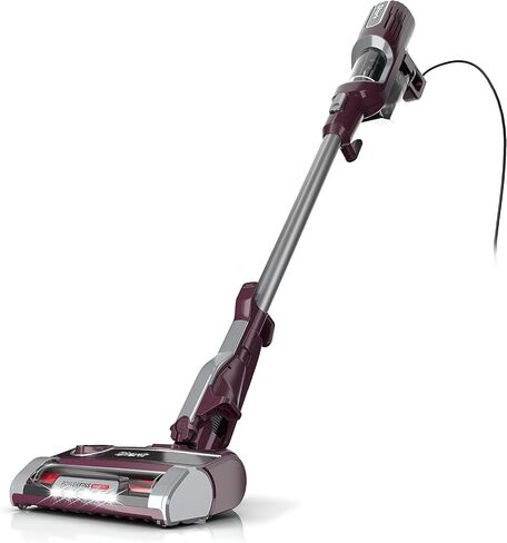 HZ702 Ultralight Corded Stick Vacuum with, Wine Purple, 0.37 Litre - PowerFins HairPro Odor Neutralizer Technology, Red in Saudi Arabia