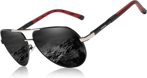 KINGSEVEN Men Vintage Aluminum Polarized Sunglasses Classic Brand Sun glasses Coating Lens Driving Eyewear For Men/Women in Saudi Arabia