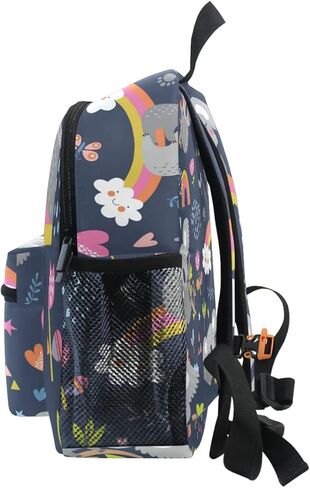 Pfrewn Cute Baby Sloth Backpacks for Kids Girls Sloths Flowers Preschool Toddler Bookbag Backpack with Chest Strap Mini Adorable Animals Kindergarten School Bags in Kuwait