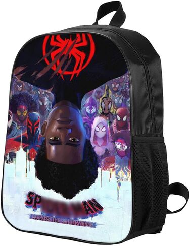 Anime Backpack Super Hero Backpack 17 Inch Elementary Middle School Laptop Backpack (white) in Saudi Arabia