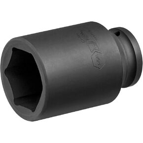 Jetech 3/4 Inch Drive 1-13/16 Inch Deep Impact Socket, Made with Heat-Treated Chrome Molybdenum Alloy Steel, 6-Point Design, SAE