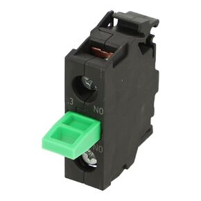Siemens 3SU14002AA101BA0 Contact Module, 1NO, Screw Terminal, Floor Mounting