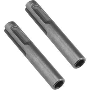 2pcs SDS to 1/4 Inch Hex Shank Drill Bit Adaptor Magnetic Socket Driver Conversion Tool Drill Bit Adaptor 1/4 Converter Socket for SDS Hammer Drilling Tools 60mm