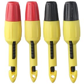4Pcs Insulation Piercing Clip,Wire Piercing Tool for Insulation Piercing Test for Multimeter Voltmeter Thermometer Testing (2mm, 4mm)