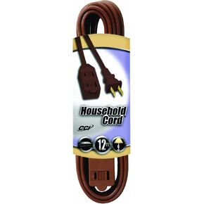 Coleman Cable 94038907 Cube TAP, 16/2 12' Brown Ext, 12-Feet, Ft