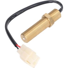 Magnetic Rotate Speed Generator Speed Sensor Generator Speed Sensor IP44 High Sensitivity Generator Speed Sensor RPM Sensor 2 Output Terminals