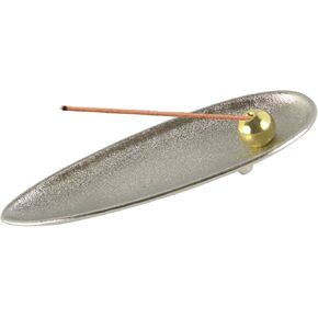 Metal Bronze Incense Holder for Sticks, Incense Stick Burner, Incense Holder Ash Catcher for Yoga, Meditation and Home Decor