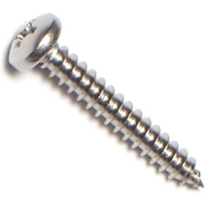 014973200671 Phillips Pan Sheet Metal Screws, 4 x 3/4, Piece-100