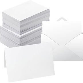 100 Pack Blank Cards4x6 Inch, Premium White Blank Cards Bulk Stationery Greeting Cards, Blank Note Cards for DIY Card Making, Christmas, Birthday