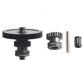 FYSETC Elego Neptune4 Upgrade Integrated Dual Gear - Nano-Coating Gear Kit Replacement: Hardened Steel Helical Gear One-Piece Shaft 3D Printer Accessories for Original Direct Drive Extruder Hotend