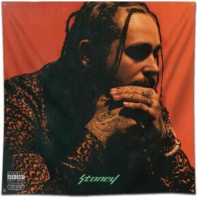 Eksent Malone Banner Stoney tapestry Flag Poster Art Music Album Poster Wall Hanging Tapestry Flag 3FT/3FT