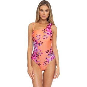Becca by Rebecca Virtue in Full Bloom Arabella Asymmetrical One-Piece