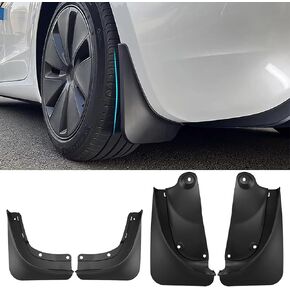 DOTAATDW Mud Flaps for Tesla Model Y Splash Guards Mud Flaps No Drilling Tire Protector Mudflaps Tesla Model Y Accessories (2020-2024)