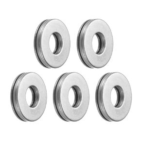 10pcs AXK2542 Thrust Needle Roller Bearings - [25mm Bore x 42mm OD x 2mm Thick] Bearing with 65Mn Washers for Conveying Equipment, Chromium Steel