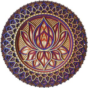 IMIKEYA Metal Wall Hanging Art Mandala Indoor Outdoor Living Room Decoration Metal Crafts Home Decor Boho Decorations Boho Home Decor Wall Hanging Decor Metal Round Wall Decor Home Pendant