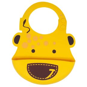MARCUS&MARCUS Silicone Baby Bibs for Baby & Toddler, Adjustable Size, BPA & Phthalate Free, 6 Month+