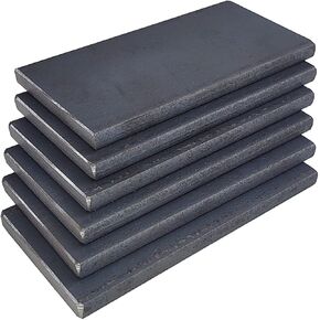 Welding Coupons for Welding Practice - 2 by 4 Inch (2"X4") - (1/4" Mild Steel 6 Pack)