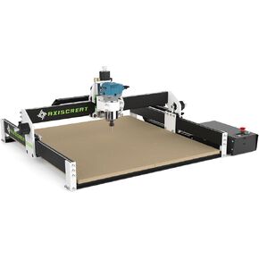 CNC Router Machine 6060, 710W Power Trimmer Router, Linear Rails and Belt Driven, 3-Axis Cnc Engraving Milling Machine for Wood Acrylic Aluminum, Working Area 23.6" x 23.6" x 3.74"