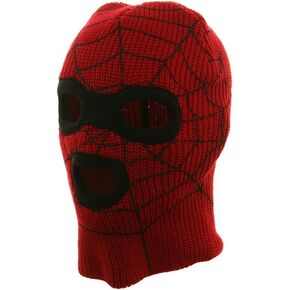 Super Hero Spiderman Ski Mask-Red W20S13D (One Size, Red)