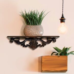 Brown Pretty Wall Shelf 24″X4″X6″