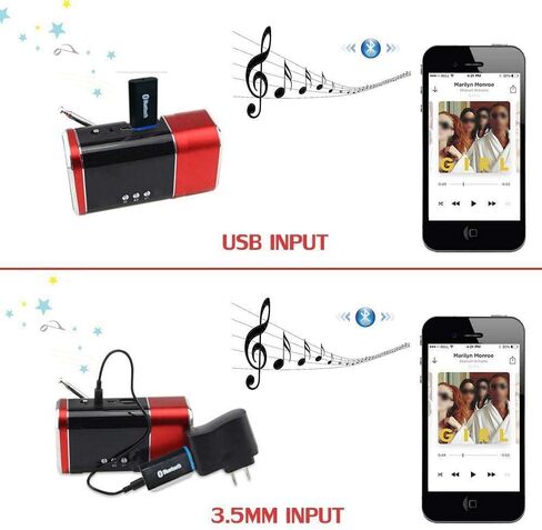 QOFOWIN USB Bluetooth Receiver for car, USB Wireless Audio Adapter Car Kit Music Receiver Mini Bluetooth Car Adapter Home,Car Stereo Sound System, Portable Speskers (H209). in Kuwait