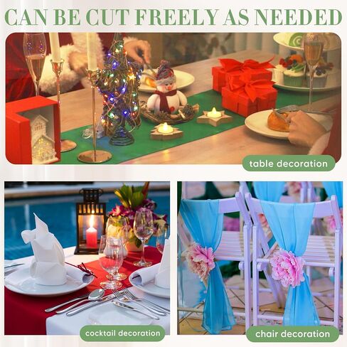 36 قطعة من مفارش طاولة الساتان بألوان متنوعة من Newwiee، مقاس 30.48 سم × 25.4 سم، مفرش طاولة حفلات طويل من الحرير لطاولة حفلات الزفاف وحفلات التخرج وحفلات أعياد الميلاد وحفلات العشاء وديكورات البوفيه in Kuwait