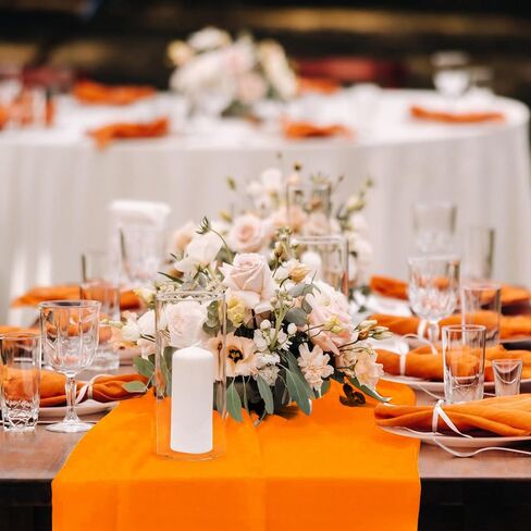 36 قطعة من مفارش طاولة الساتان بألوان متنوعة من Newwiee، مقاس 30.48 سم × 25.4 سم، مفرش طاولة حفلات طويل من الحرير لطاولة حفلات الزفاف وحفلات التخرج وحفلات أعياد الميلاد وحفلات العشاء وديكورات البوفيه in Kuwait