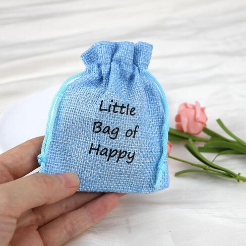 Happy bag with Card gift bag Thoughtful keepsake for friends family Classmates and Lovers Positive gifts (Pink) in Saudi Arabia