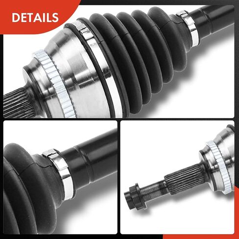 A-Premium CV Axle Shaft Assembly Compatible with Toyota Highlander 2001-2003 V6 3.0L FWD, Front Left Driver Side, Replace# 4342048081 in Saudi Arabia