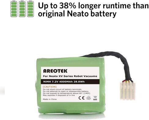 Replacement Battery for Neato XV-11 XV-12 XV-14 XV-15 XV-21 XV-25, XV Essential, XV Signature Pro, Compatible with Neato Robotics 945-0005 205-0001 945-0006 945-0024 in Kuwait