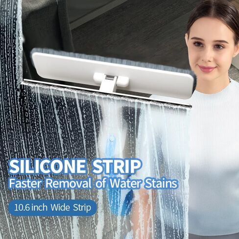 3 in 1 Window Squeegee Cleaner Tool for Shower Glass with Spray, Window Cleaning Squeegee Kit, Window Washing Equipment for Outdoor, Car Window Glass Cleaner in Saudi Arabia