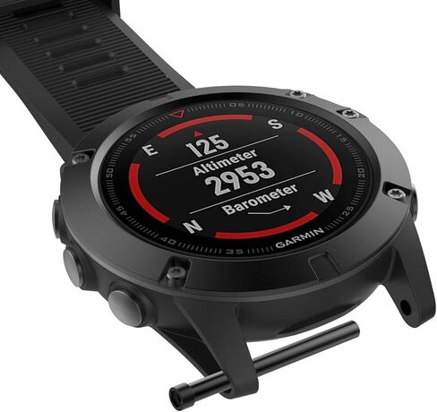 دبابيس ربط عروة حزام الساعة مناسبة لملحق Garmin Forerunner 235، براغي بديلة معدنية 15 مم مع أداة إزالة مفكات لـ Garmin Forerunner 735XT/230/620/630 in Kuwait