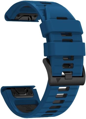 شريط بديل QuickFit 26 مم لـ Garmin Fenix ​​7X 6X Pro 5X Plus Enduro 2/Descent MK2i /MK3i 51 مم/Tactix 7Pro/Epix Pro 51 مم شريط سيليكون ناعم in Saudi Arabia