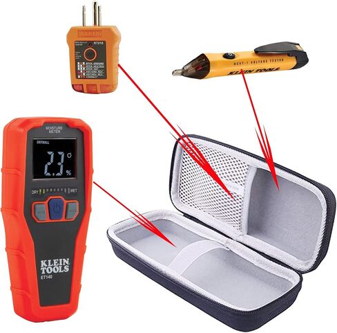 حقيبة حمل صلبة من مادة EVA لحقيبة حمل جهاز قياس الرطوبة بدون دبوس من Klein Tools ET140 in Kuwait