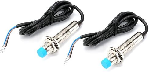 2 قطعة M12 مفتاح مستشعر القرب الاستقرائي ، NPN NO DC6-36V 4 مللي متر مسافة الكشف ، LJ12A3-4-Z/BX in Saudi Arabia
