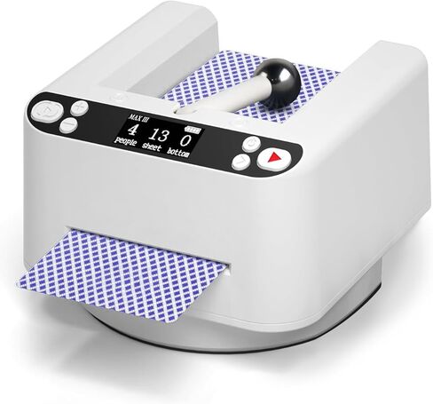 Automatic Card Dealer Machine 360° Rotating, 2 Decks Card Fast Accurate & Stable Smooth Dealing, Playing Card Table Accessories for Texas Holdem, Blackjack Card Games As Gifts in Saudi Arabia