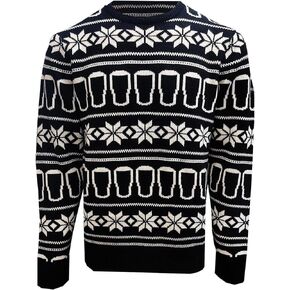سترة غينيس للرجال Pint Jumper Holliday هدية لمحبي البيرة