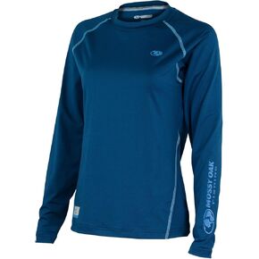 Mossy Oak Women's Long Sleeve Performance Tech Fishing Shirt