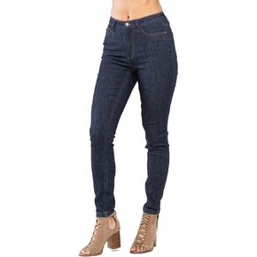 Judy Blue Women's Five Pocket High Waist Classic Skinny Jeans