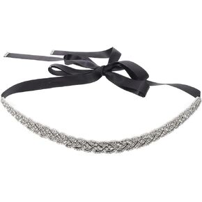 BESPORTBLE Wedding Party Dress Belt Rhinestone Bride Belt Shiny Bride Belt