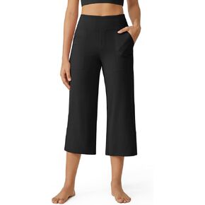 G4Free Wide Leg Pants for Women Yoga Dress Pants with Pockets High Waist Work Business Casual Sweatpants
