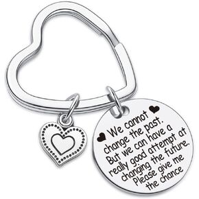 7RVZM Apology Keychain Forgive Me Jewelry Forgiveness Gift Apologizing Gift I'M Sorry Gifts For Her Him