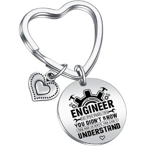 Engineers Birthday Keychain Engineering School Jewelry Engineering Student Keychain Engineering Keychain